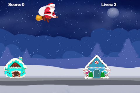 Santa On Broom - Help santa to distribute exciting gifts this year screenshot 3