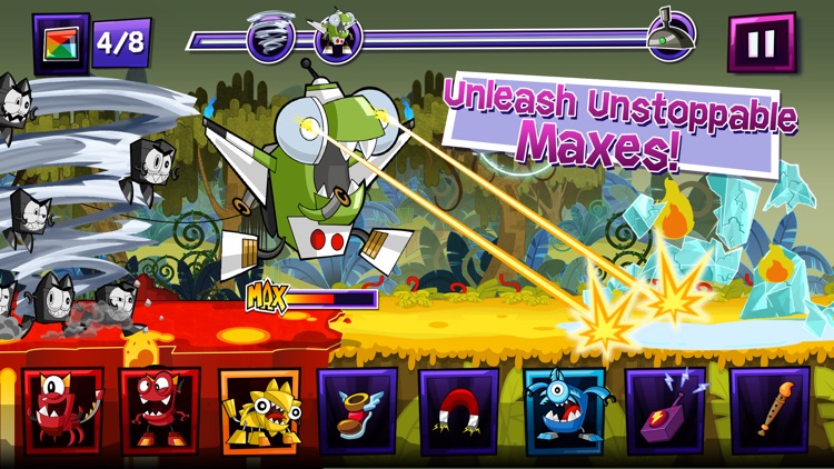Mixels Rush - Use Mixes, Maxes and Murps to Outrun the Nixels