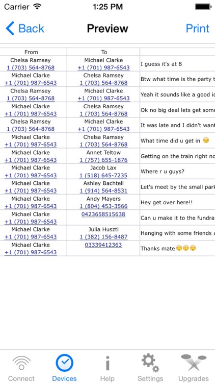 Export SMS PRO - Text Exporter screenshot-3