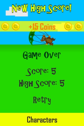 Parachute Monkey screenshot 2