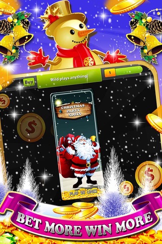 A+++ Christmas Party Slots : Free Slot Machine Game with Big Hit Jackpot screenshot 4