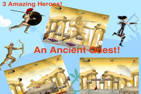Hercules Rises - Mega Run and Jump Arrow Shooter Pro screenshot 2
