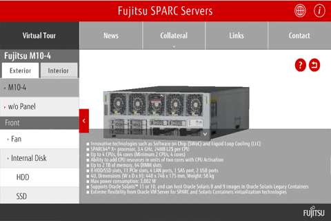 Fujitsu SPARC Servers screenshot 3