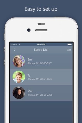 Swipe Dial - Speed Dial Widget screenshot 4