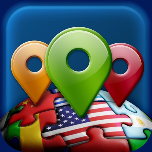 Geo World Places - Fun Geography Quiz With Audio Pronunciation for Kids icon