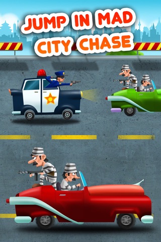 Car Builder 3 Mad Race, Police Car Chase, Hippie Van Mechanic, Monster Truck Driver and Tank Battle – Kids Game screenshot 3