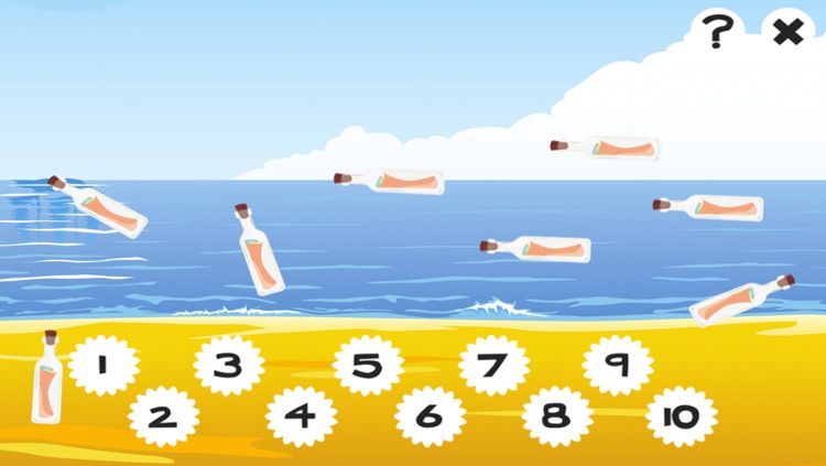 Ahoy sailing boat! Counting game for children: learn to count numbers 1-10 screenshot-4