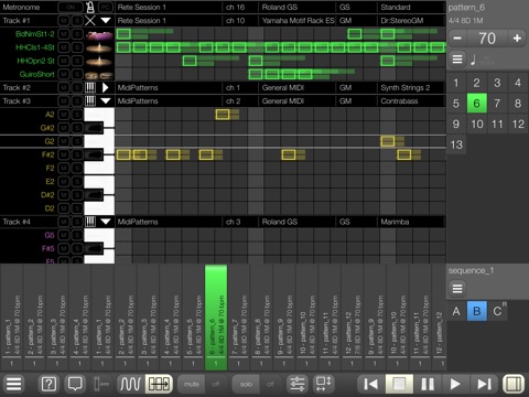 MidiPatterns screenshot 3