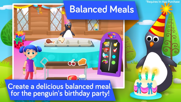 Nutrition and Healthy Eating ! Educational games to teach kids in Preschool and Kindergarten about food and a balanced diet by i Learn With