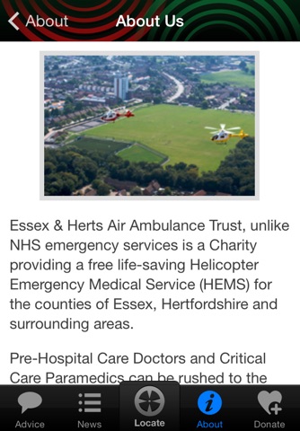 Essex & Herts Air Ambulance screenshot 4