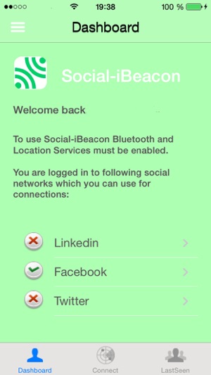 Social-iBeacon(圖1)-速報App