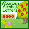 Woorden en letters herkennen en maken met appels