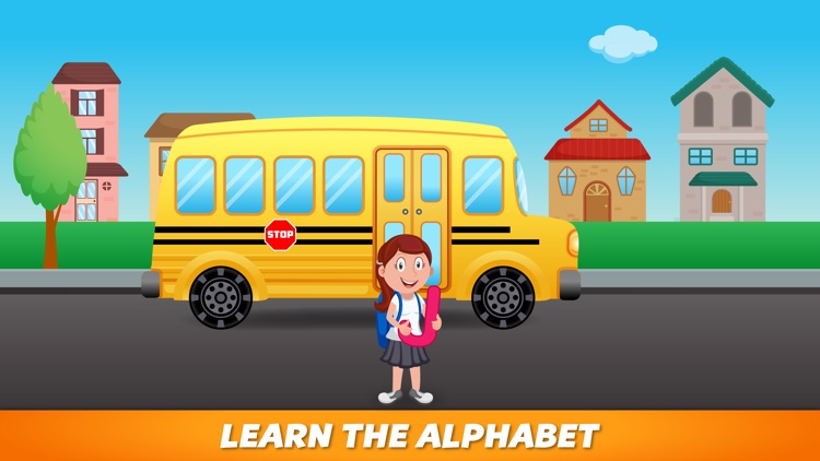 ABC School Bus - an alphabet fun game for preschool kids learning ABCs and love Trucks and Things That Go