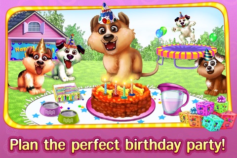 Puppy's Birthday Party - Care, Dress Up & Play! screenshot 2