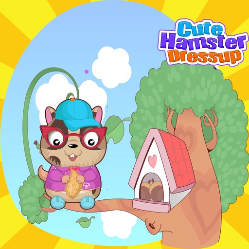 Cute Hamster Dressup Icon