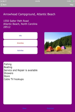 North Carolina Camping Spots screenshot 4