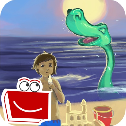 Dino | Beach | Ages 4-6 | Kids Stories By Appslack -  Interactive Childrens Reading Books icon