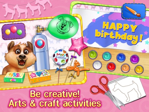 Скачать игру Puppy's Birthday Party - Care, Dress Up & Play!