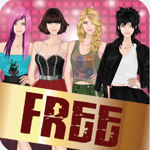 Rocker Princess Dress Up and Make Up Game icon