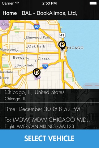 BookALimos screenshot 3