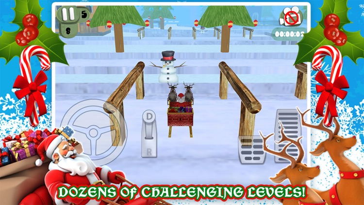 3D Santa's Sleigh Christmas Parking Game FREE