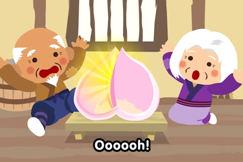 Momotaro (FREE)  - Jajajajan Kids Song & Coloring picture book series screenshot 3