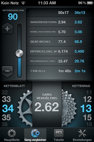 Bike Gear Calculator - Bike Gears, Cycling Gear Calculator, Bicycle Gear Calculator screenshot 3