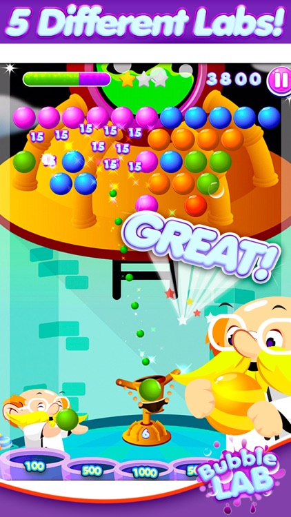 Super Bubble Lab Scientist Shooter Pro 4 screenshot-3