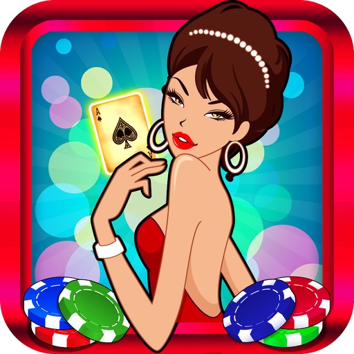 A 5 Card Classic Video Red Poker FREE icon