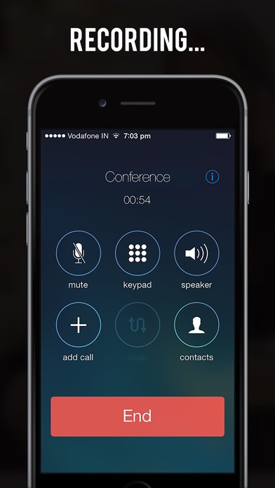 Callcorder Pro: 受信&送信... screenshot1