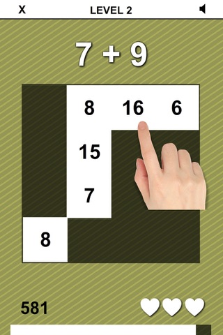 Fast Numbers - Free Math And Educational Puzzle Game screenshot 2