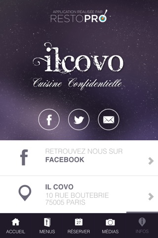 Il Covo - restaurant Italien Paris screenshot 4