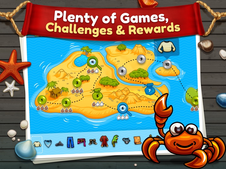 Turbo Math - Pirate Challenge Game: Educational App For Kindergarten, First, Second, Third and Fourth Grade Kids screenshot-4