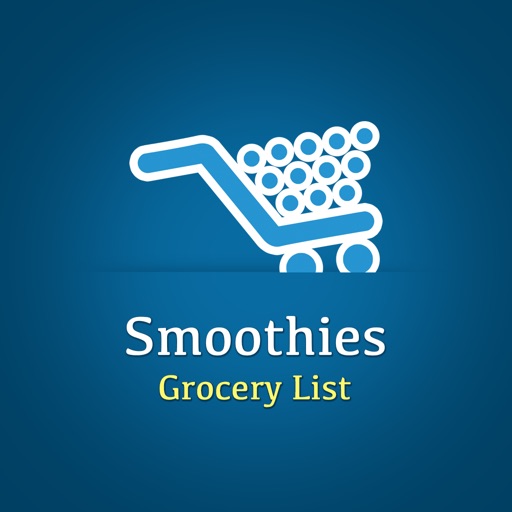 Smoothies Grocery List: A perfect green drinks foods shopping list for weight watchers programs and green smoothies recipes icon