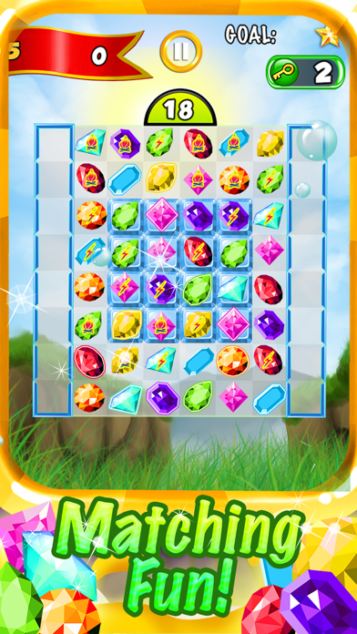 Jewel's Splash Match-3 - diamond game and kids digger's mania us free screenshot 2