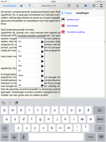 AppWriter NL screenshot 3