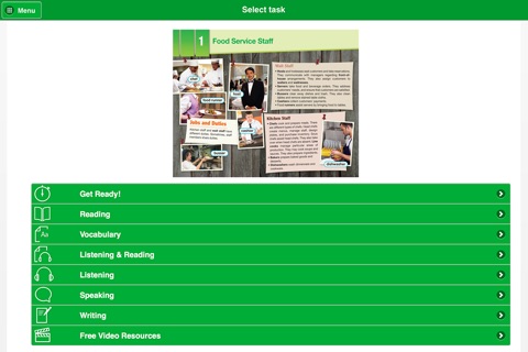 Career Paths - Food Service Industries screenshot 2