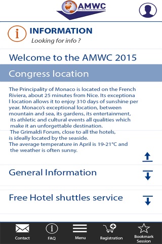 AMWC 2015 screenshot 2