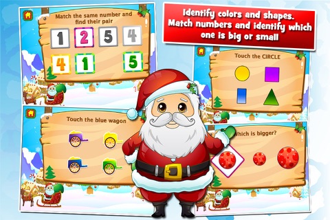 Fun Santa All in One Holiday Preschool Games screenshot 4