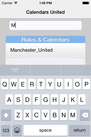 Calendars United screenshot 2