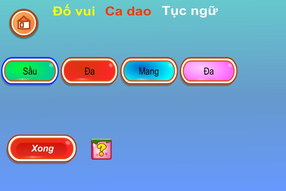 Đố vui ca dao tục ngữ Việt Nam screenshot 2