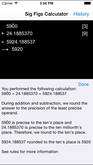 Significant Figures Calculator Pro(圖2)-速報App