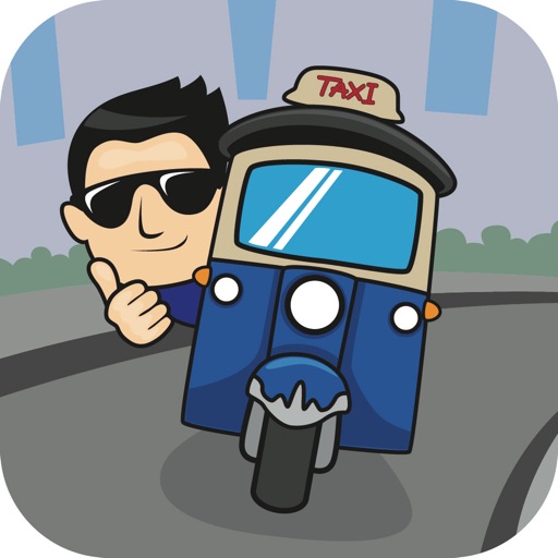 Taxi Racing Gone - Free Crazy Tuk Tuk Race Game iOS App