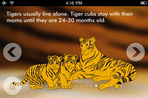 Free Kids Story : Tiger Nights screenshot 2