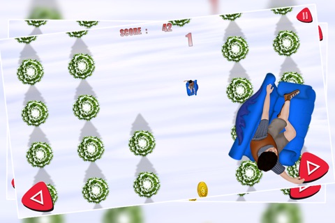 Downhill Snow Couch : The Crazy Furniture Top Fun Mountain Race - Gold screenshot 4