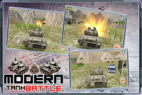 Modern Tank Battle : Mountain Vehicle War screenshot 4