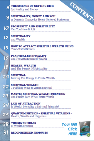 Spirituality & Wealth Magazine screenshot 2