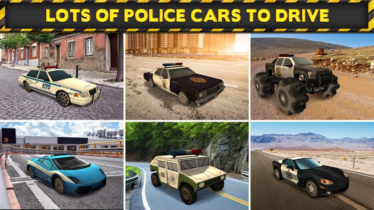 3D Police Drag Racing Driving Simulator Game: Race The Real Turbo Chase