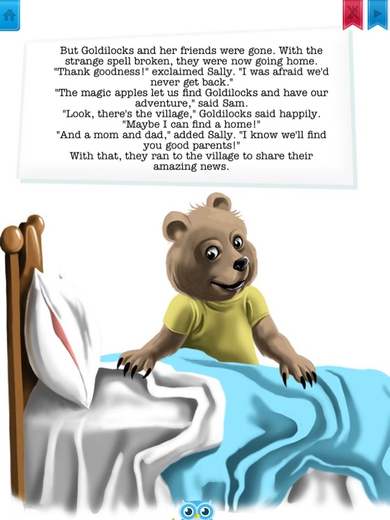 Goldilocks and the Magic Apples - Have fun with Pickatale while learning how to read! screenshot-3