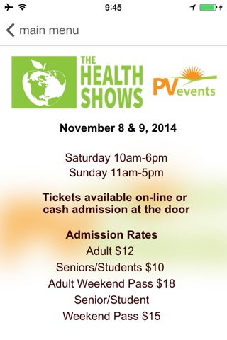 Vancouver Health Show screenshot 3